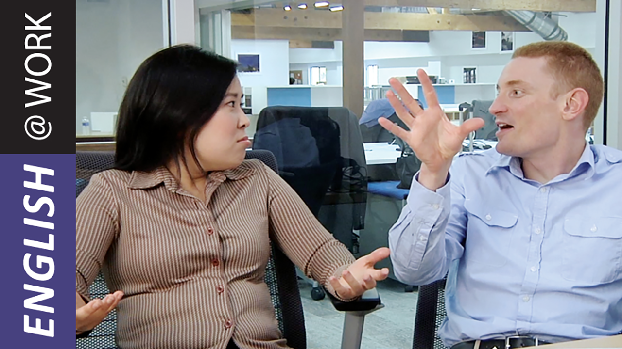 English at Work 02 – Saying Where People are